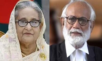 আস্থা নেই জানিয়ে শেখ হাসিনার মামলা থেকে সরে দাঁড়ালেন জেডআই খান পান্না