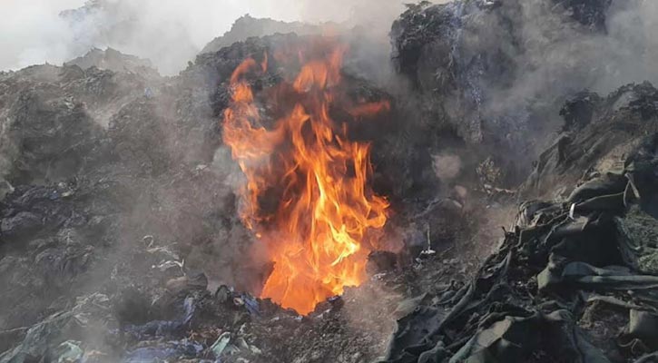 কয়েক ঘণ্টার ব্যবধানে গাজীপুরে তিন স্থানে আগুন