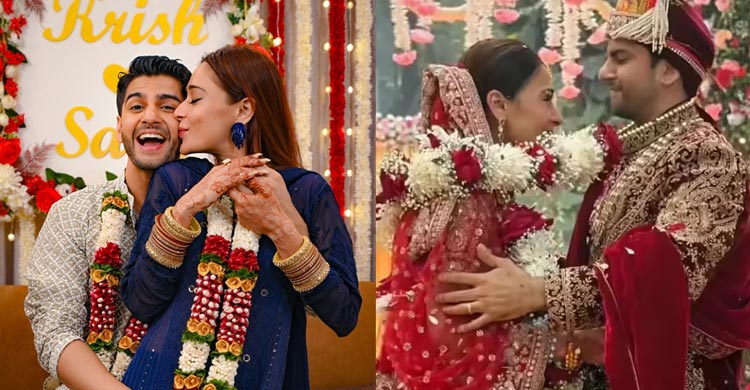 ভিন্ন ধর্ম নিয়ে বিতর্ক, হিন্দু রীতিতেই বিয়ে করলেন সারা খান